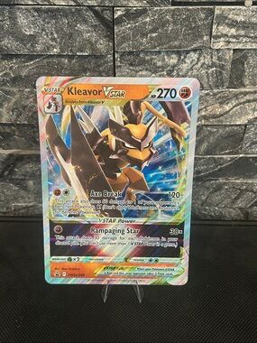 Pokemon Kleavor VSTAR Holo SWSH249 Black Star Promo JUMBO Card M/NM